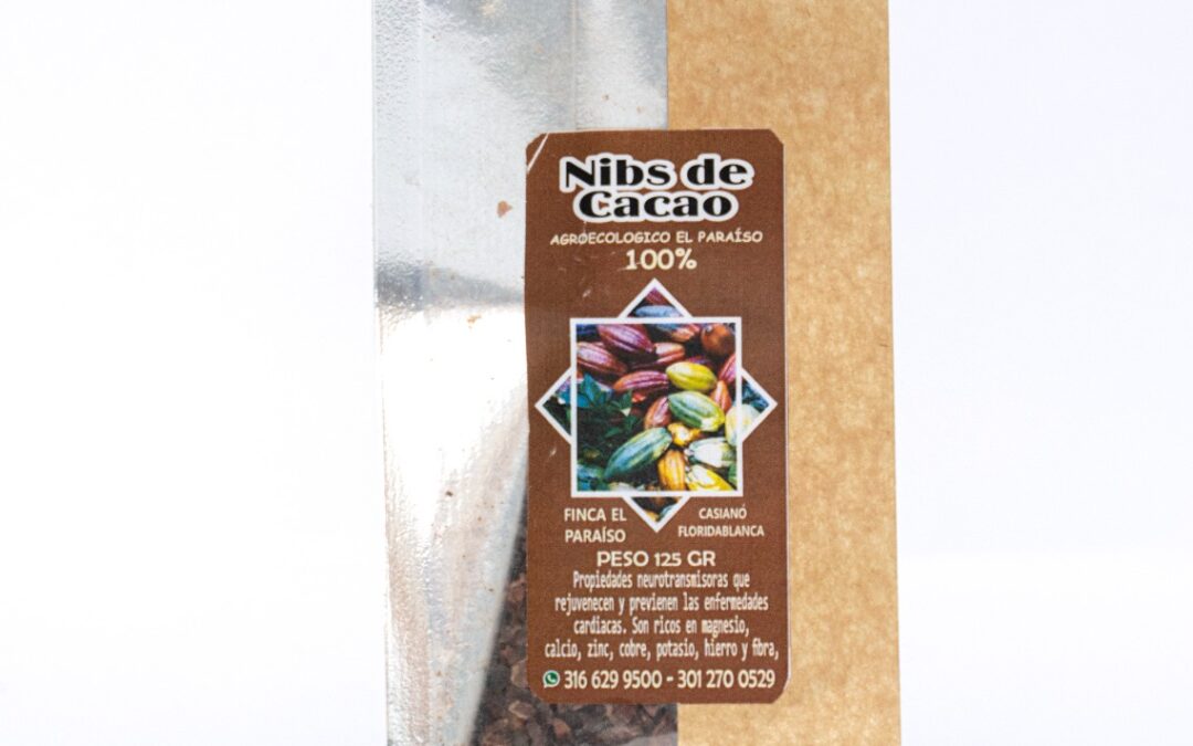 Nibs cacao natural por 125 gr